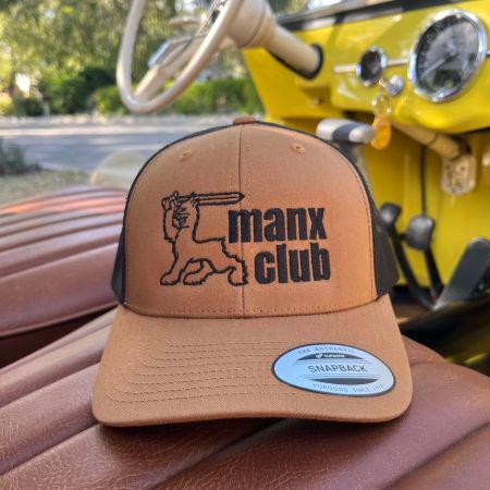 Manx Club Retro Trucker Cap-2 Tone Snapback