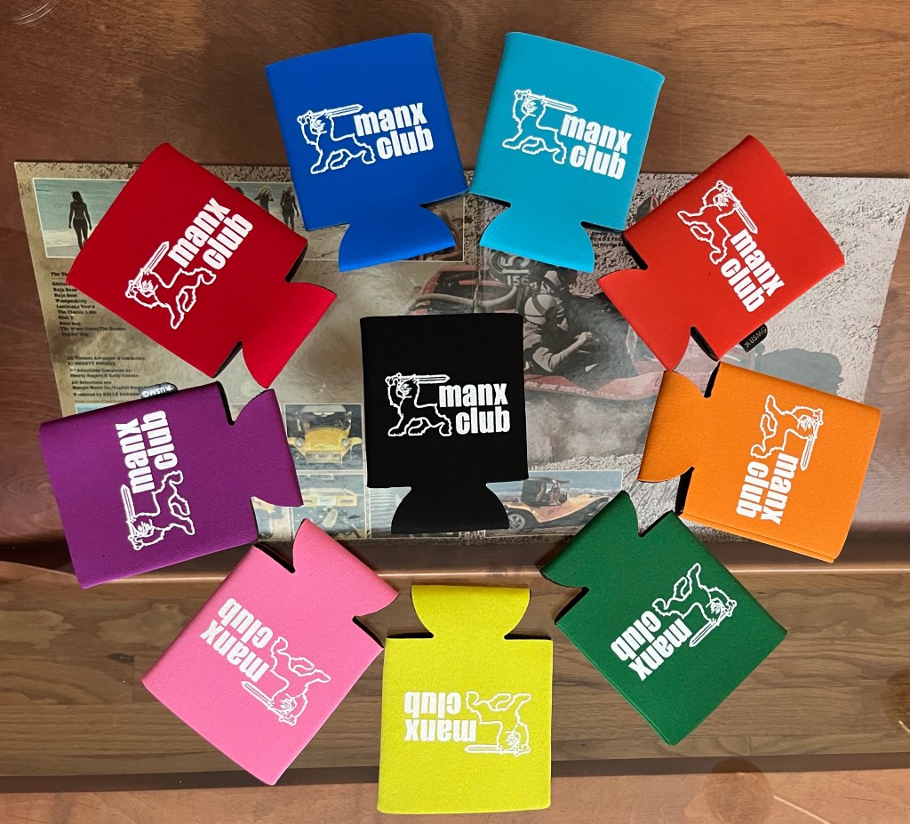 Manx Club Colorful Koozies