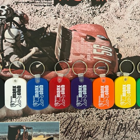 Manx Club Colorful Key Chains