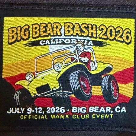 Manx Club Event Patches